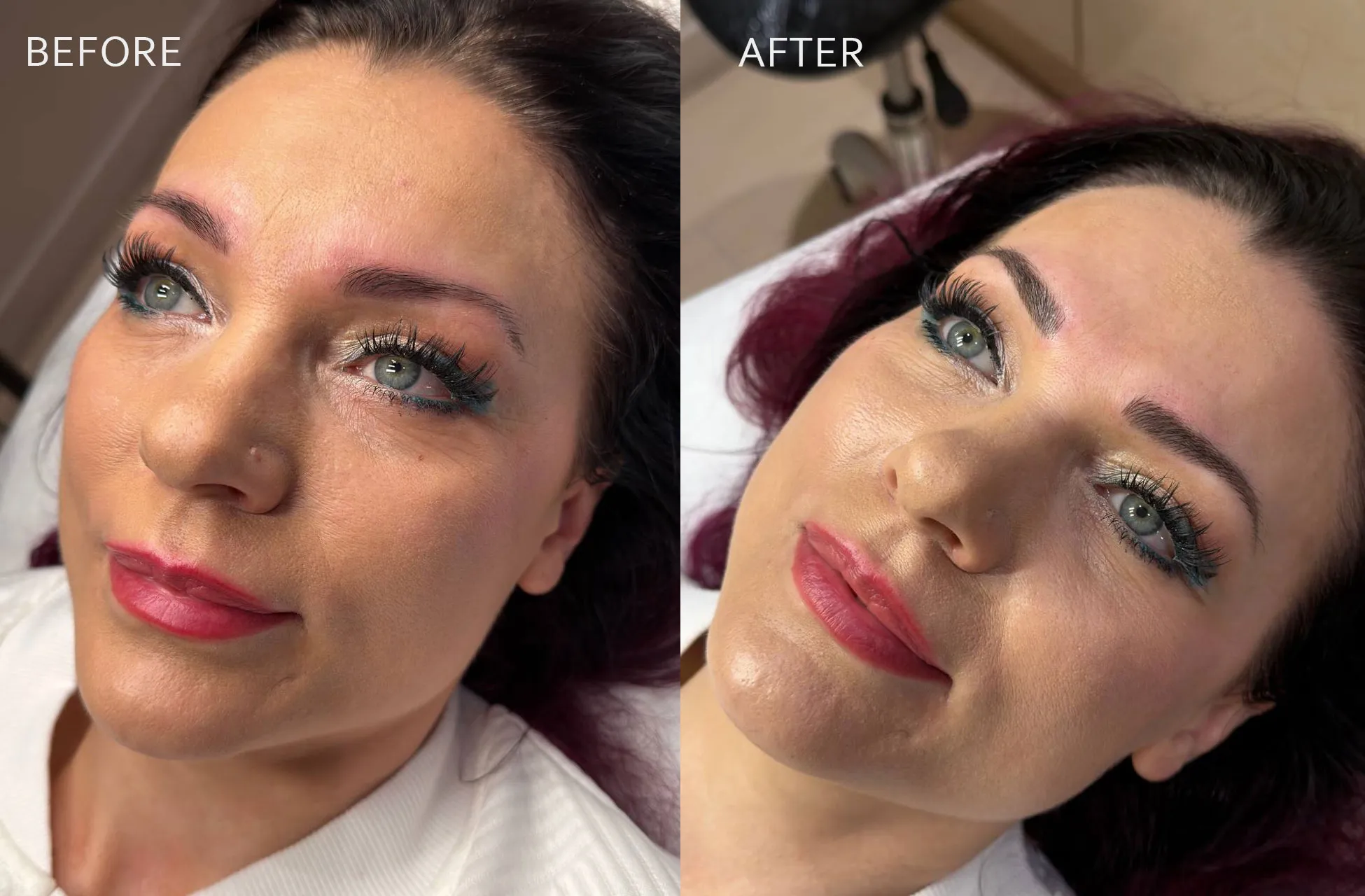 Microblading Before After Montreal - Fantasy Beauty