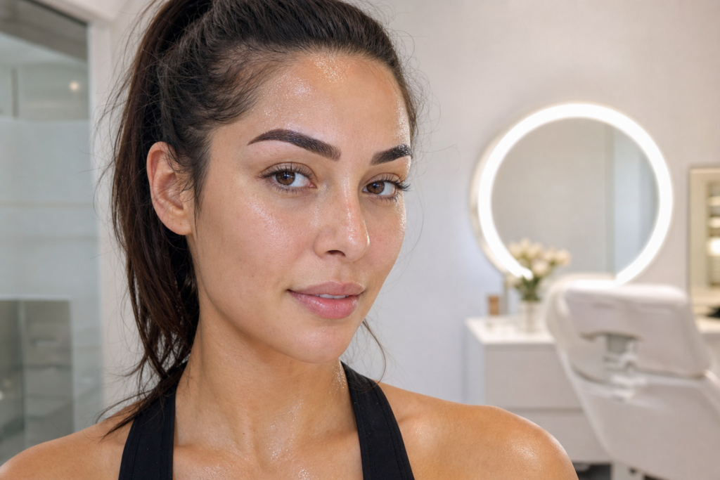 can i workout after microblading