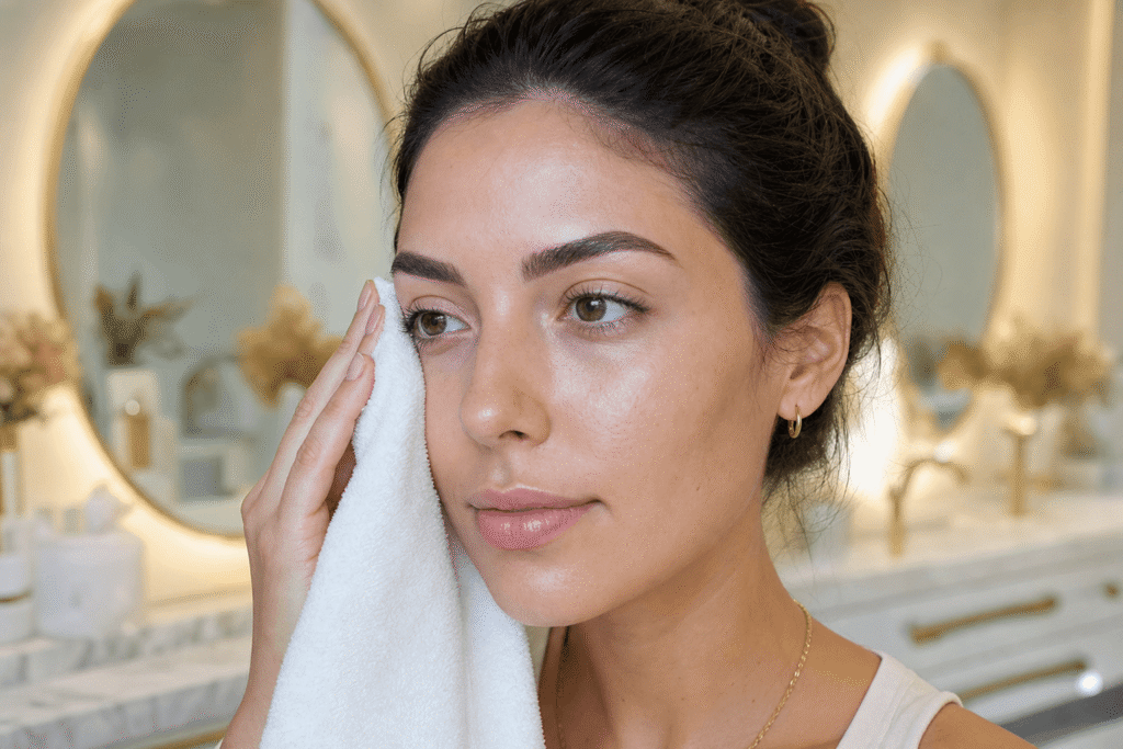 can i wash my face after microblading